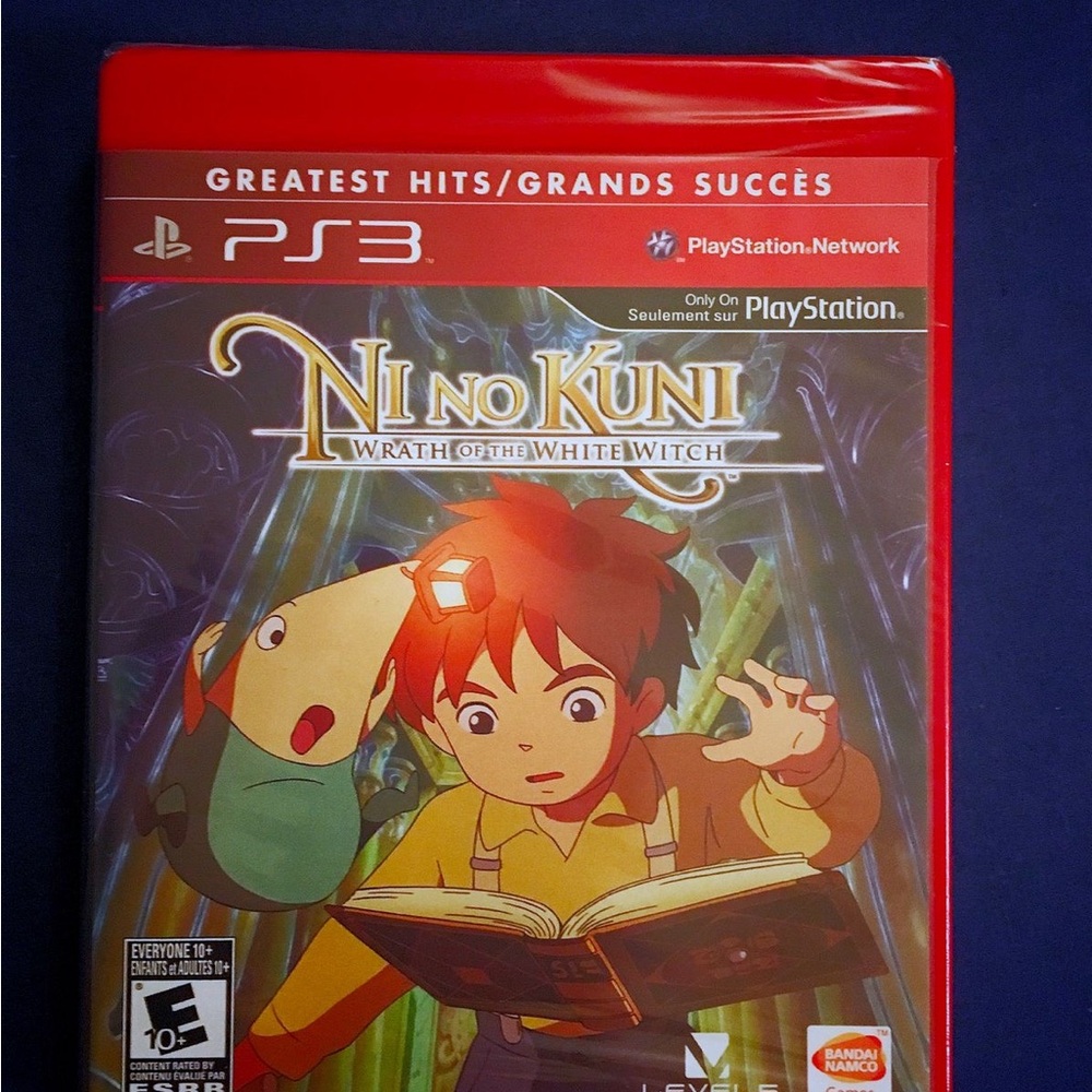Ni no Kuni Wrath of the White Witch Sony PS3 Brand New Factory Sealed